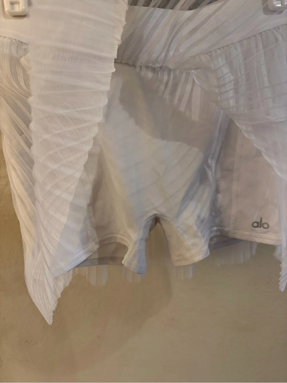 ALO Yoga Mesh Flirty Tennis Skirt